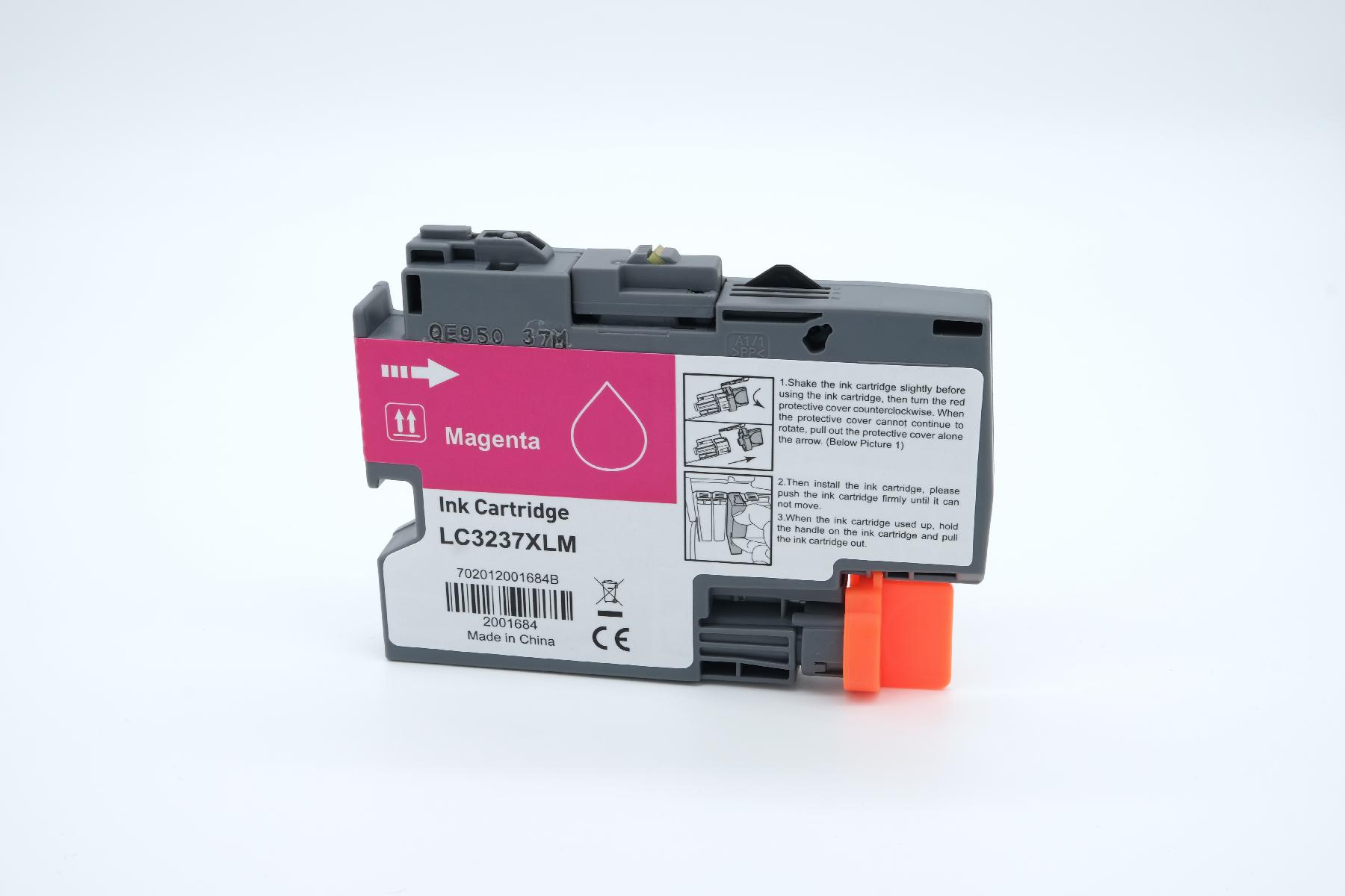 Alternativ zu Brother Tintenpatrone magenta LC-3237M 1500 Seiten