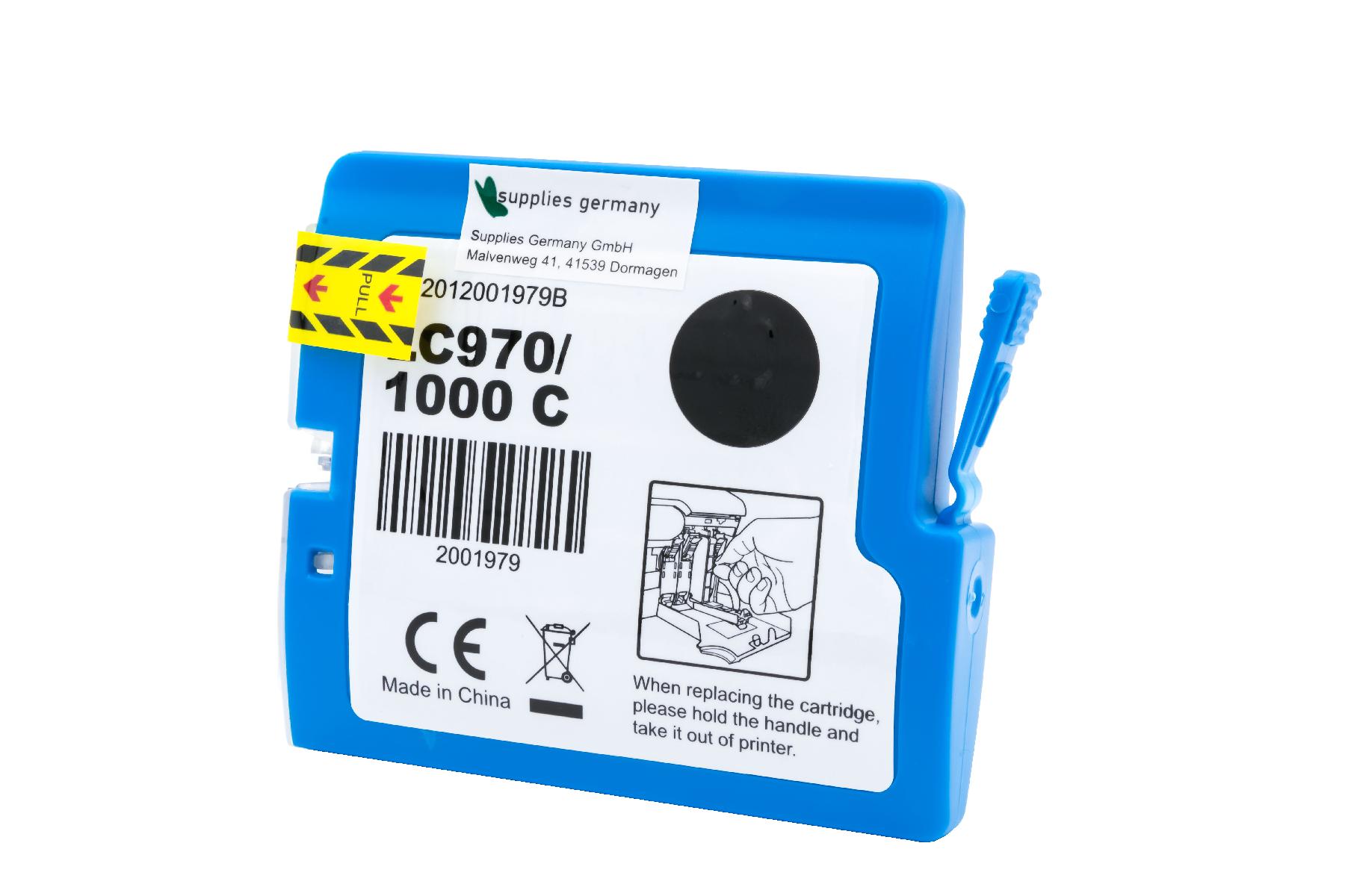 Alternativ zu Brother Tintenpatrone cyan LC-1000C 20.0 ml