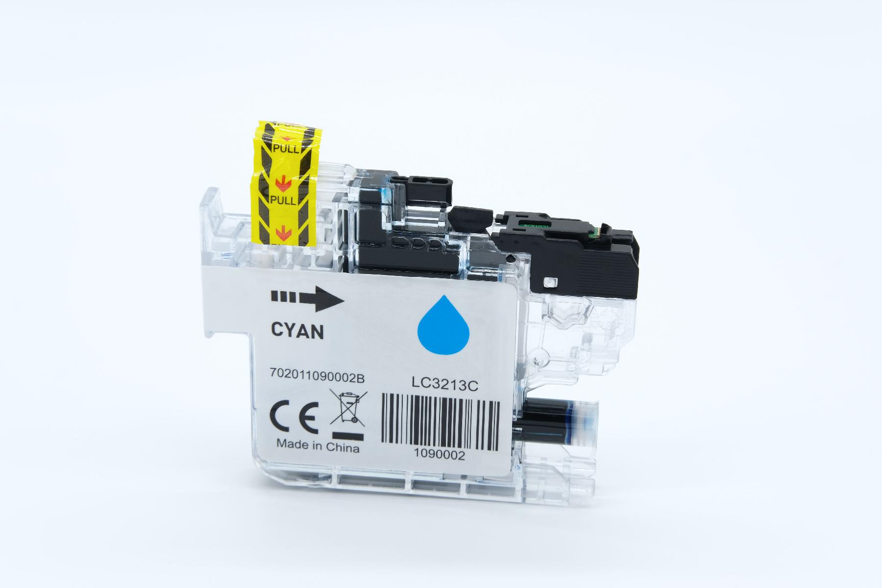 Alternativ zu Brother Tintenpatrone cyan LC-3213C 400 Seiten