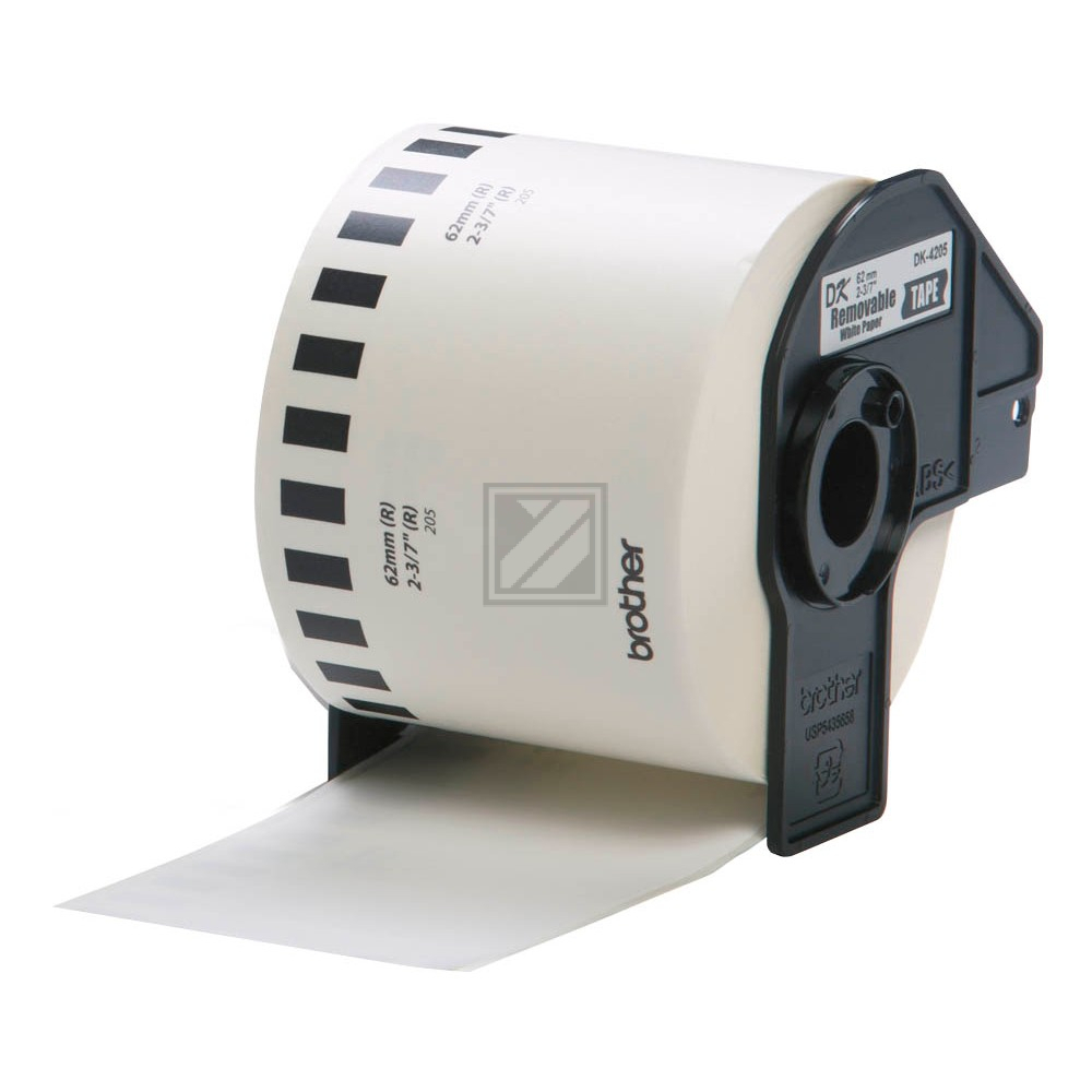 Brother Endlos-Etikett weiß (DK44205)