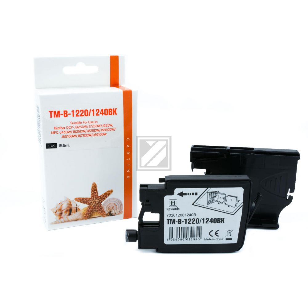 SG Tintenpatrone schwarz (2001240) ersetzt LC-1240BK